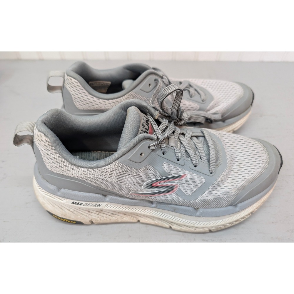 Skechers Aircooled Goga Mat Running Shoes 220840 Mens 8.5 Grey Athletic Goodyear
